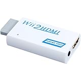 Stoga WII HDMI Converter / WII to HDMI Converter - Scales WII Signal to 720P and 1080P - WII to HDMI WII2HDMI 720P or 1080P Video Converter Adaptor HD