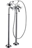 Hansgrohe 16547821 Axor Montreux 2-Handle Tub Filler, Freestanding, Brushed Nickel