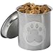 Stainless Steel Dog Treat Jar - Large