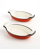 Martha Stewart Collection Enameled Cast Iron Au Gratins, Set of 2