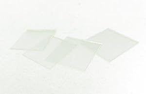 CapitolBrand M3453-2424 Glass Microscope Slide Cover Slip, 24mm Length, 24mm Width, #1 Thick (Box of 100)