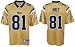 Torry Holt St. Louis Rams #81 Replica Reebok NFL Football Jersey (Alternate Gold)