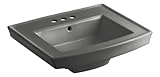 IMAGE OF Kohler K-2358-4-58 Archer Pedestal Lavatory Basin with 4