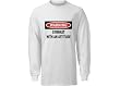 Warning: Gymnast with an attitude Adult Long Sleeve T-Shirt In Various Colors & Sizes