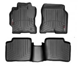img View detail Weathertech 44003 -1-44061-2 Front and Rear Floorliners Black Cadillac Escalade 02-06 from amazon.com