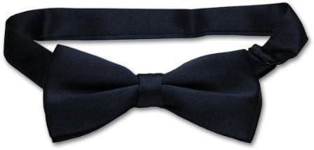 BOWTIE Solid NAVY BLUE Color Men's Bow Tie for Tuxedo or Suit