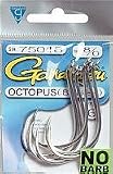 GAMAKATSU (75018) Saltwater OCTOPUS HK BRBLS NKL SZ8/0 6PK