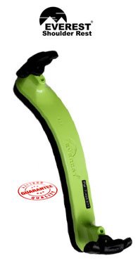 Everest Violin Shoulder Rest 4/4 Adjustable 3/4 Green ES-4-GRN