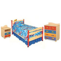 Kitchen: Boys Like Trucks Bedroom Group