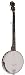 Gold Tone CC-100+ Cripple Creek Banjo (Five String, Vintage Brown)