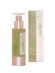 Revaleskin Night Cream with Exclusive 1.0% Coffeeberry Formulation 1.7 Fluid Ounces (50ml) Pump Bottle