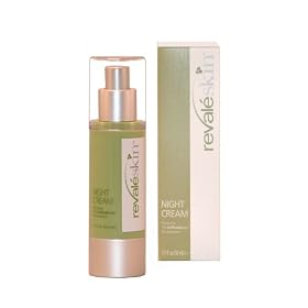 Revaleskin Night Cream with Exclusive 1.0% Coffeeberry Formulation 1.7 Fluid Ounces (50ml) Pump Bottle