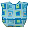 Dex Baby Dura Bib Crum Catcher - Geo Bib, Blue