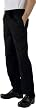 Chef Works NBBP Basic Baggy Chef Pants, Black, Medium