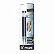 Ballpoint Pen Refill, Gel Ink, 0.7mm Fine Point, Black, 2/Pack PIL77240