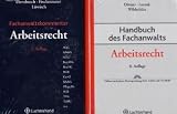Produkt-Bild: Handbuch des Fachanwalts, Arbeitrecht, m. CD-ROM; Fachanwaltskommentar Arbeitsrecht, 2 Bde.