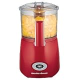 Hamilton Beach Red Chef Prep Food Chopper 3-c.