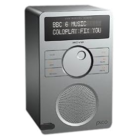 Revo Pico+ DAB Digital/FM Radio with PAUSE, REWIND and RECORD Functions and SD Card Slot (Silver)