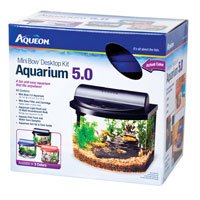 Mini Bow Desktop Kit Aquarium – 5 gallon – Red