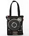 Loop Design The Wheels Of Steel Tote with Working Speakers in Black,Bags (Handbags/Totes) for Women