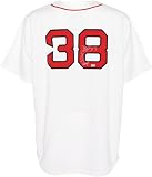 Curt Schilling Autographed Jersey | Details: Boston Red Sox, 04 WS Champs Inscription