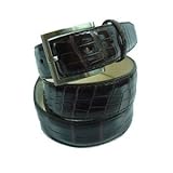 quattro gatti 本革クロコダイルベルト CROCODILE BELT No.1705ダークブラウン