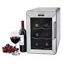 Cuisinart CWC-600 Private Reserve 6-Bottle Stainless-Steel Countertop Wine Cellar