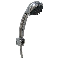 Schl�fer  14812502 Brause-Set POLO / Handbrause 8-fach verstellbar / Brauseschlauch 150 cm 1/2" x 1/2" einerseits Konus / Handbrausehalter f�r Wandbefestigung mit Schrauben und D�beln / chrom