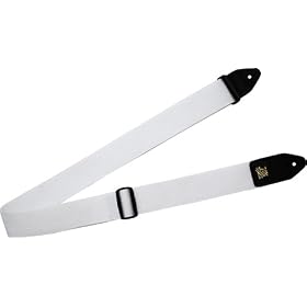Ernie Ball 2" Polypro Guitar Strap White