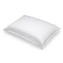 Homedics HMP-SFCL Smart-Foam Microfiber 2 in 1 Pillow with CoolCore Ventilated Memory Foam and 300 Count Washable Cotton Cover, 25" x 19" x 6"