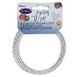 Jewelry Wire, 2 Ply Aluminum, 18 Gauge, Silver / Silver, 3yd (Pack of 1)