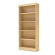 South Shore Axess Collection Bookcase, Natural Maple, 5-Shelf