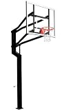 Goalsetter Captain In-Ground Basketball Hoop with 60 Inch Glass Backboard