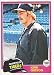 1981 Topps Kirk Gibson Rookie Baseball Card #315 - Shipped In Protective Display Case!