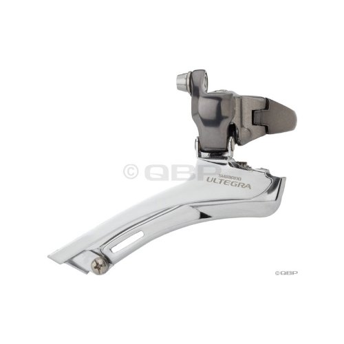 Shimano Ultegra SL FD6600 Double 31.8/28.6mm Front Derailleur, Ice Gray