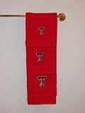 Texas Tech University Embroidered Bath Towel Set - 100% Cotton