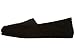 TOMS - Womens Slip-On Shoes in Black/Black Canvas, Size: 7.5 B(M) US, Color: Black/Black Canvas