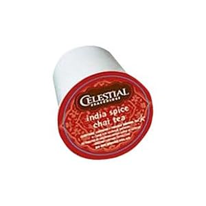 Celestial Seasonings India Spice Chai K-Cup Portion Pack for Keurig K-Cup Brewers 24-Count