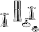 Hansgrohe 04053 Swing Widespread Vertical Spray Bidet Faucet with Cross Handles