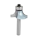 uxcell　ルータービット　切削工具　２－フルート　Tスロット　ボールベアリング　６．３５×１５．８ミリメートル