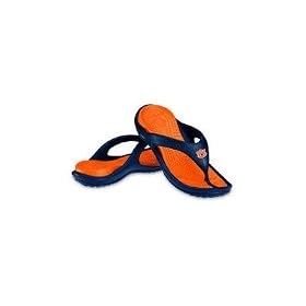 Crocs Athens Auburn Tigers Sandals Men's 7 Women's 9