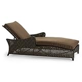 Santa Clara Outdoor Chaise Lounge Chair with Cushion - Frontgate - Patio Furniture