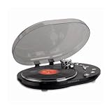 Crosley Oval USB Turntable Black