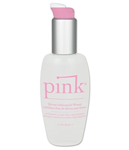 Pink Silicone Lubricant for Women Feel Beautiful in Your Anticipation of the Moment. : Size 1.7 Oz / 50 Ml