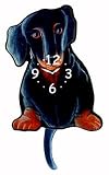 buy cheap price Dog Breed Pendulum Clocks - Dachshund