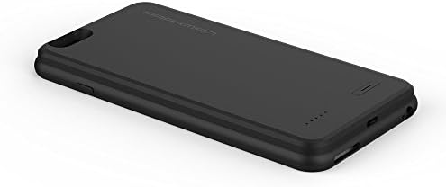 Parkman G2 3700mAh External Battery Backup Charging Power Cover Case for iPhone 6/6s Plus (Black)