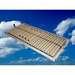 RUBIN 5-Zonen Lattenrost NV, stabile Buche, 100 x 200