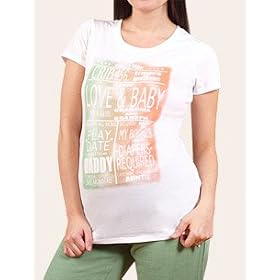 Motherhood Maternity: short sleeve crew neck screen print maternity tee