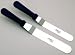 Spatula, Black Plastic Handle, offest blade 9 3/4 inch