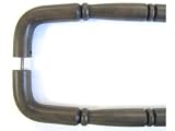 Top Knobs Appliance Handles M798-18 pair back to back passage Door pull in Patine Rouge